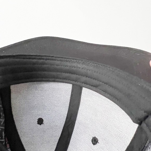 Five Nights at Freddy's Baseball Cap Satin Multi Print Adjustable Black Brim - Picture 7 of 10